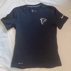 Nike Falcons NFL Dri-Fit Shirt Youth Boys Size Small Short Sleeve
